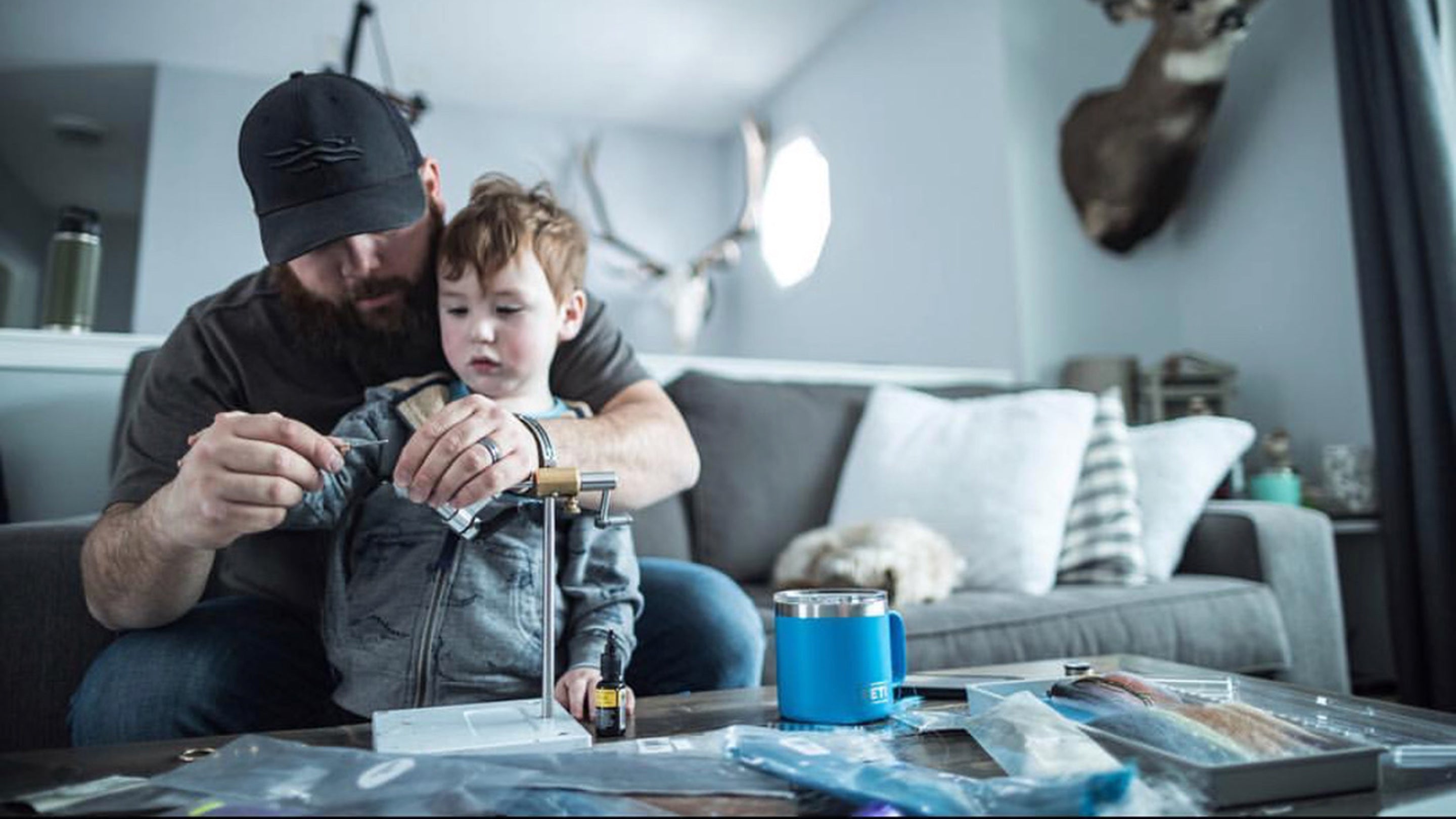 Introducing Kids to Fly Tying