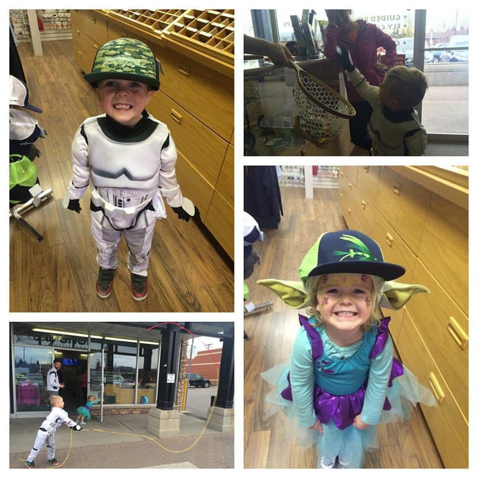 Happy halloween from Out Fly Fishing outfitters Fly Shop