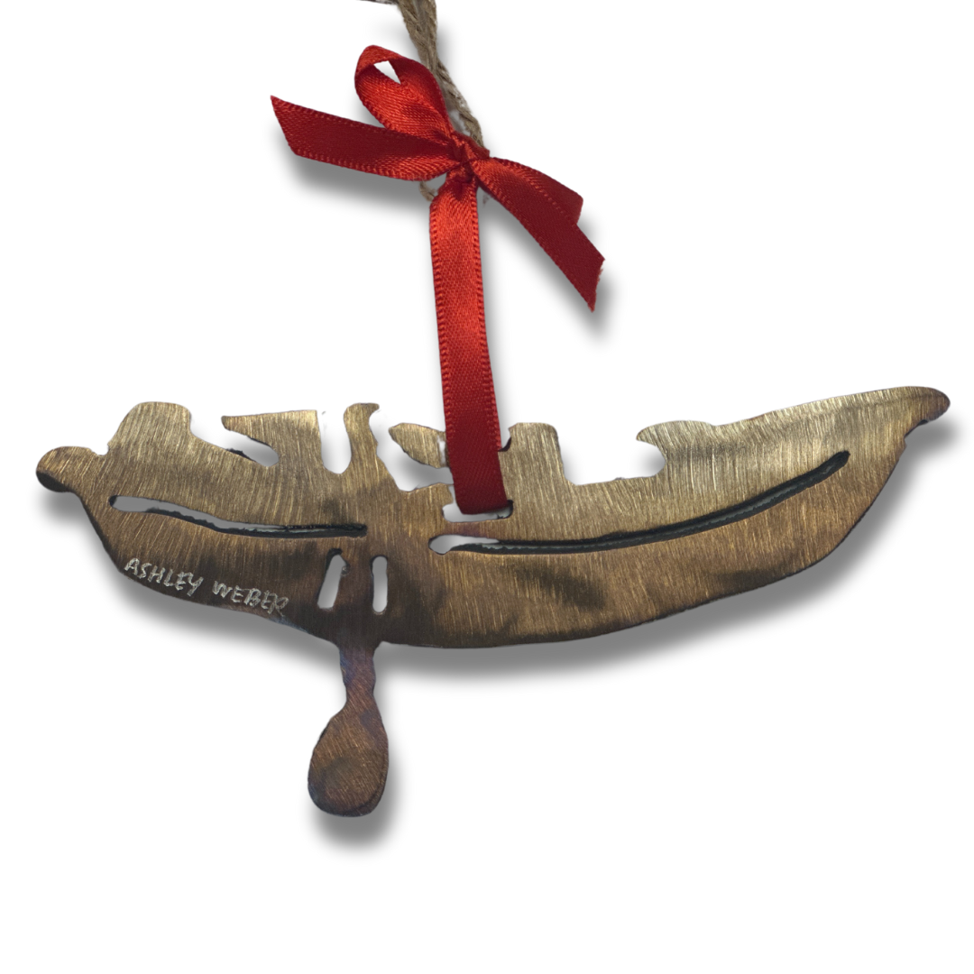 Ashley Weber Metal Christmas Ornaments