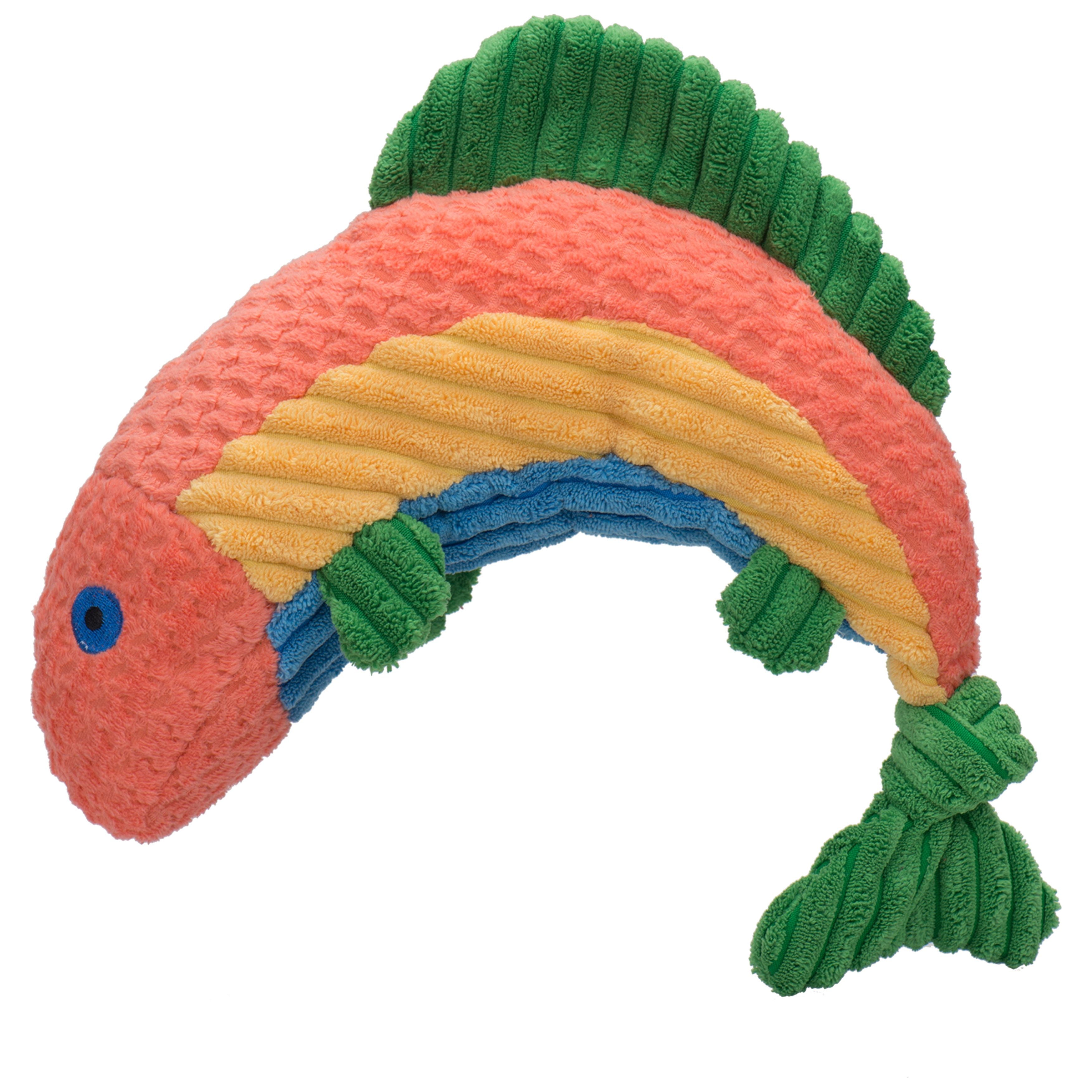 Orvis Mini Animal Squeaky Toys Rainbow Trout Image 01