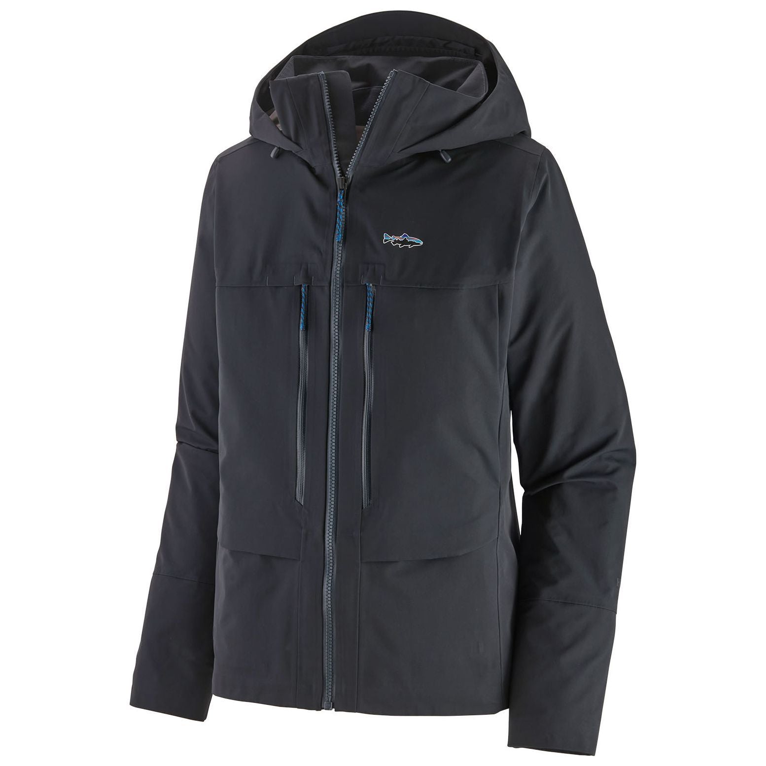 Patagonia Women's Swiftcurrent Wading Jacket Smolder Blue Image 01