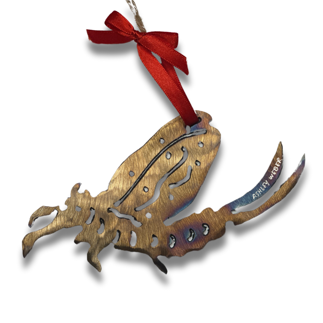 Ashley Weber Metal Christmas Ornaments