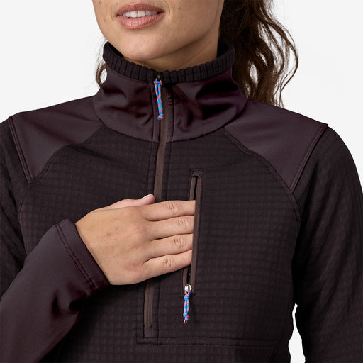 Patagonia Women's Long-Sleeved R1 Fitz Roy Trout 1/4-Zip