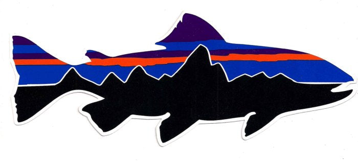Patagonia Fitz Roy Fish Sticker