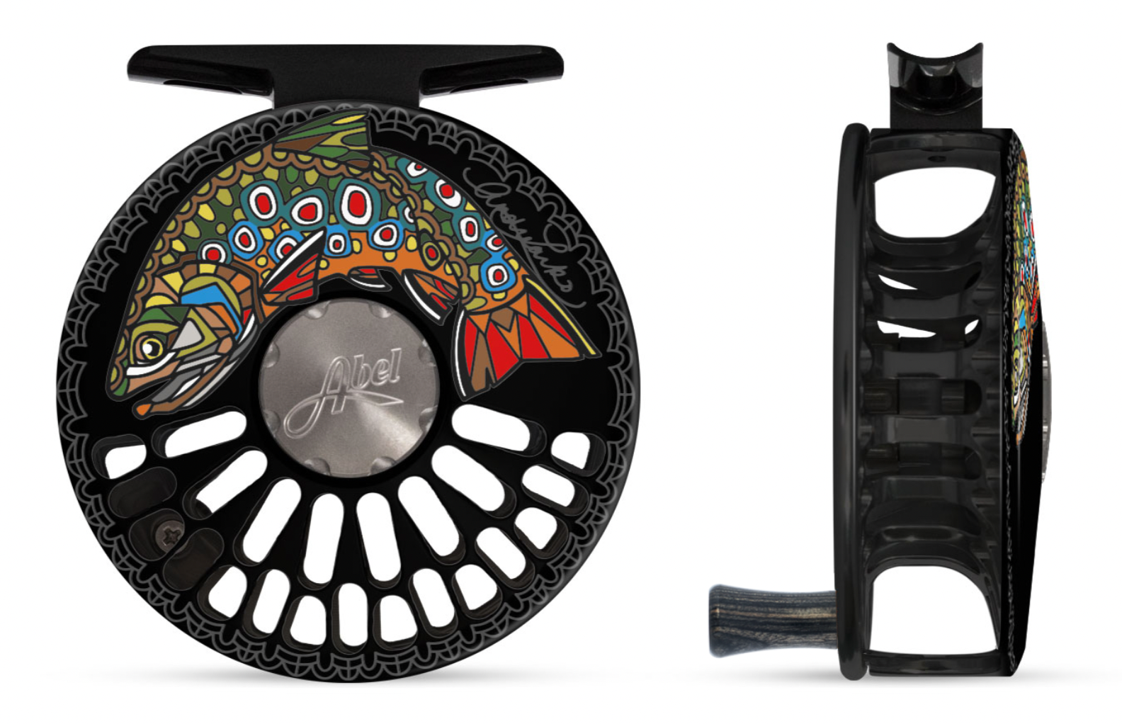 brook trout fly reel Abel TR Ti 5/6 Larko Brook Trout Fly Reel – Out Fly Fishing