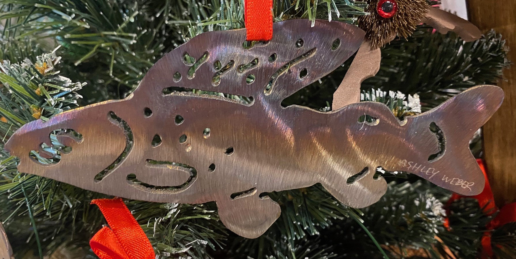 Ashley Weber Metal Christmas Ornaments