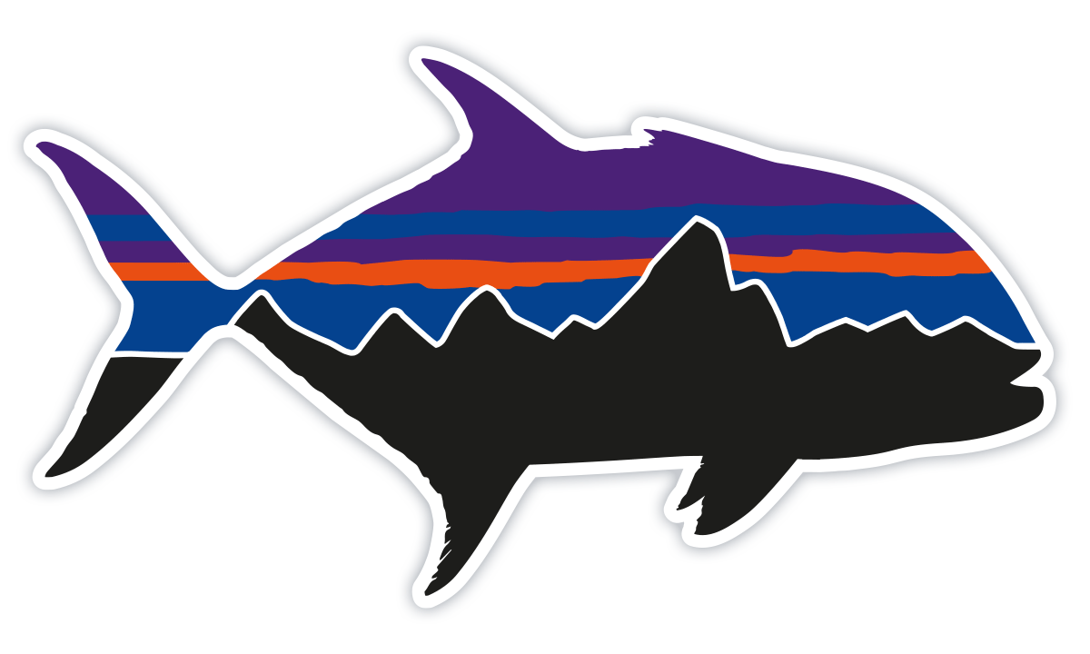 Patagonia Fitz Roy Fish Sticker