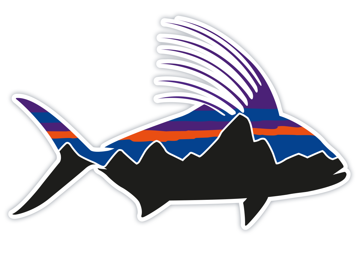 Patagonia Fitz Roy Fish Sticker
