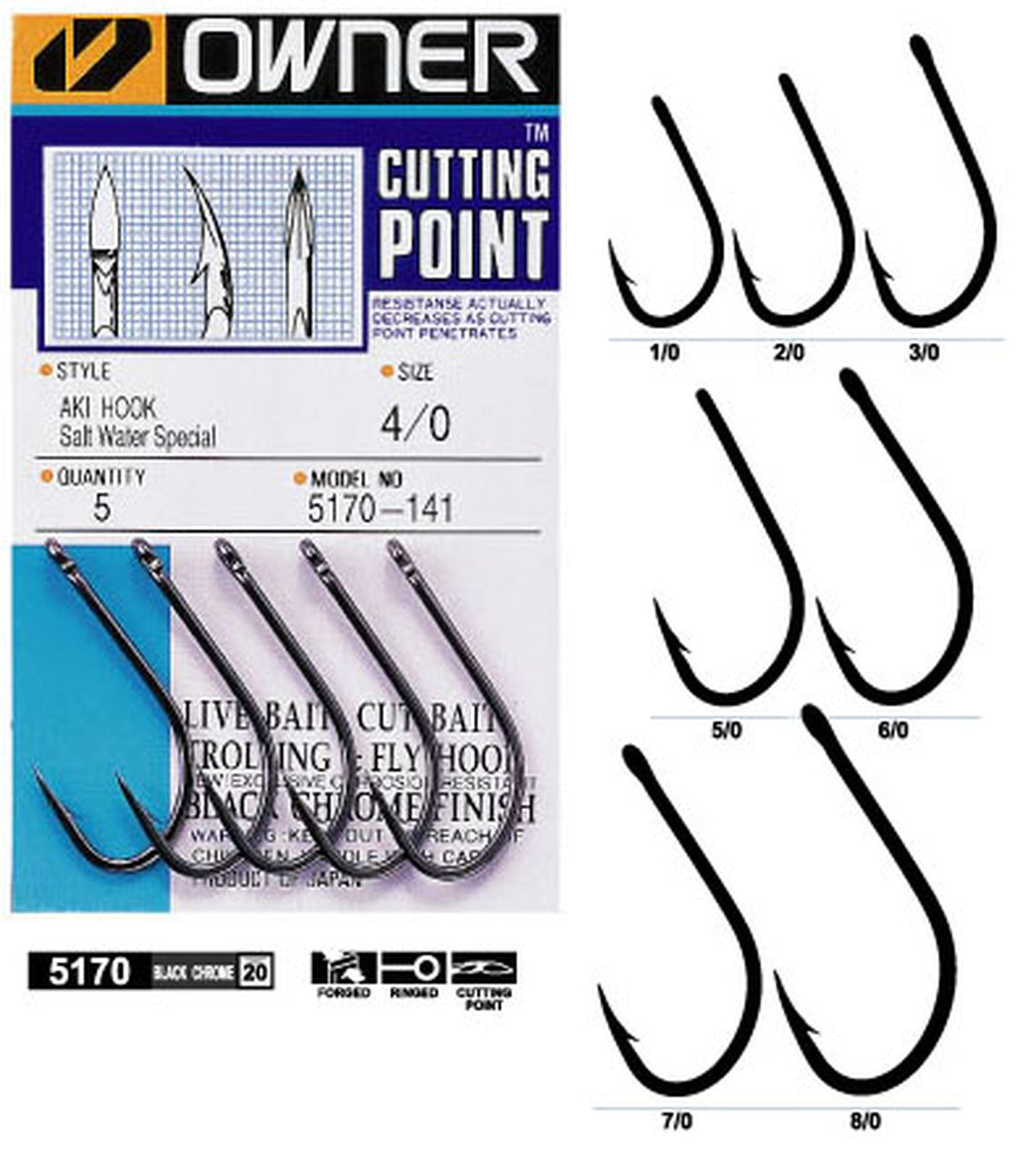 Owner Aki Hooks - Saltwater Special Pocket Pack – Out Fly Fishing