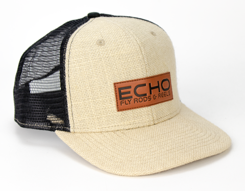 Echo Hat: Hemp w/ Leather Patch