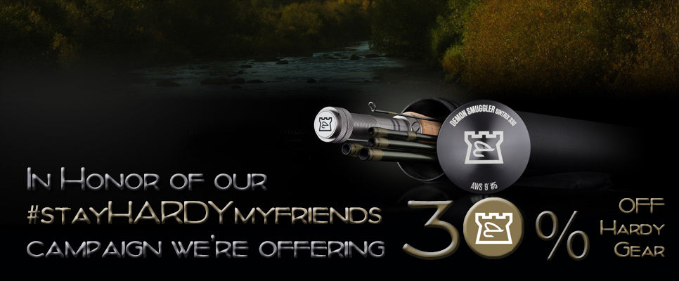 Hardy Fly Rod & Reel Sale in Honor of our #stayHARDYmyfriends Campaign for 1st Responders