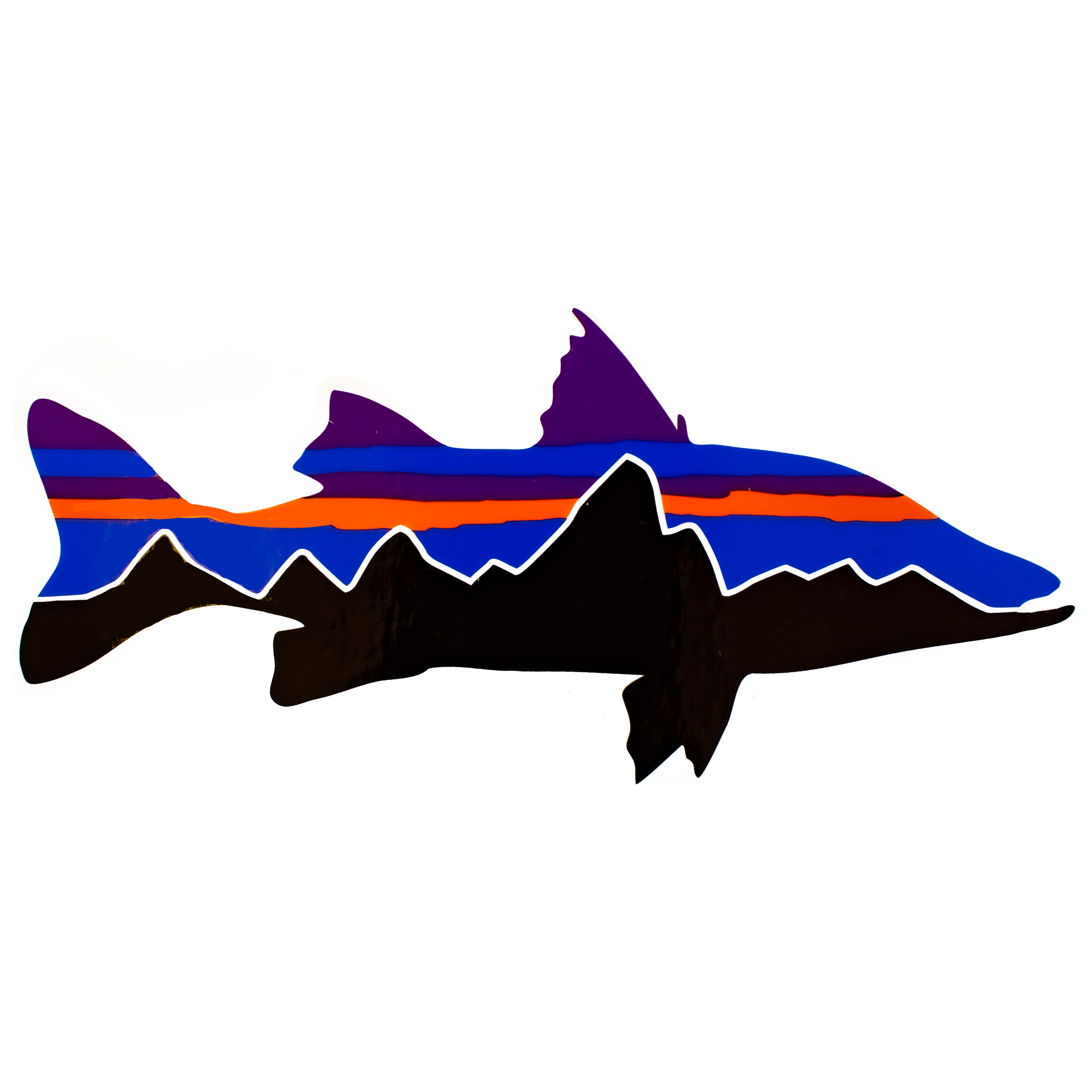 Patagonia Fitz Roy Fish Sticker