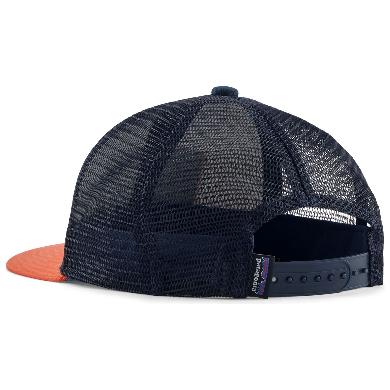 Patagonia Kids' Trucker Hat Ridge Rise Stripe: Coho Coral Image 02