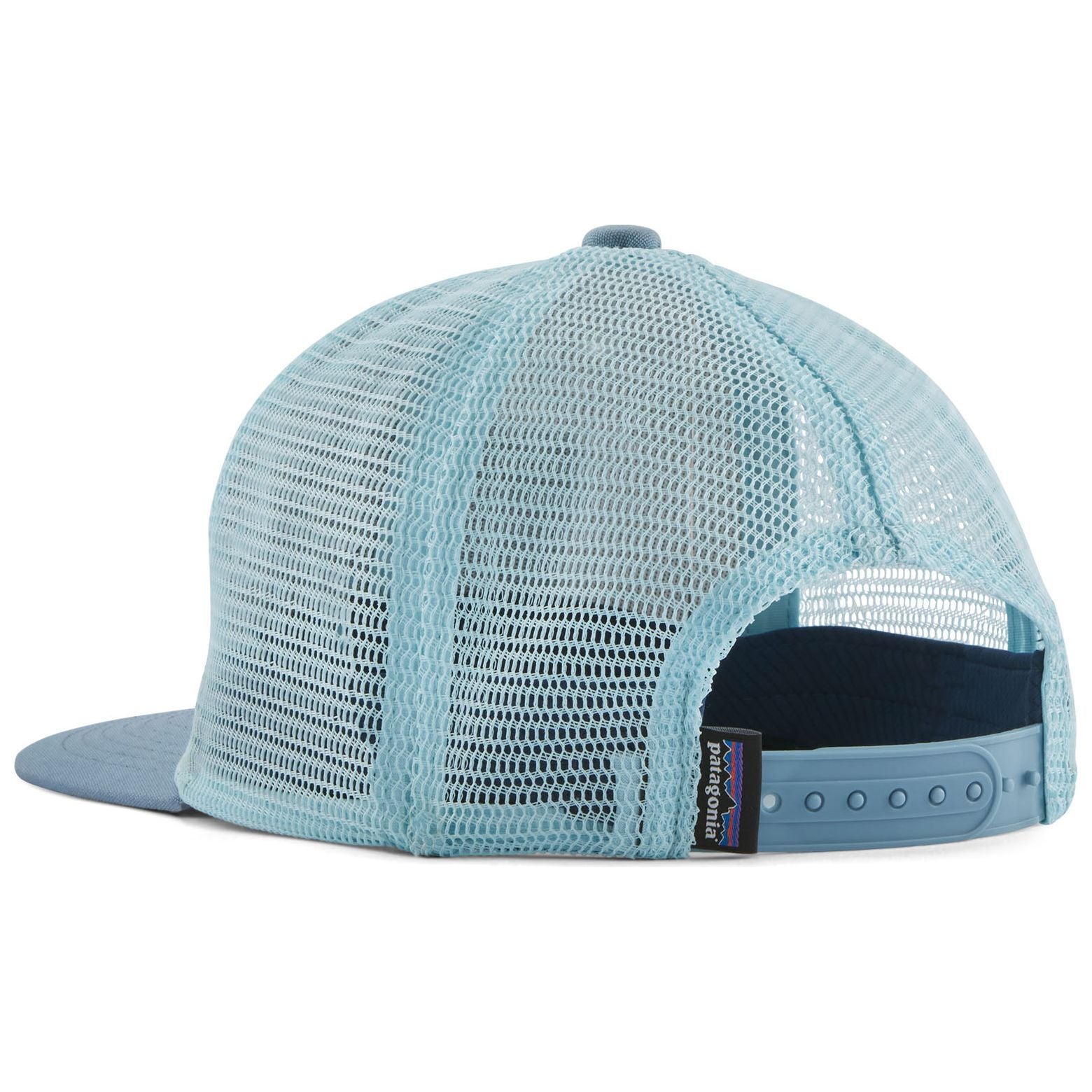 Patagonia Kids' Trucker Hat Ridge Rise Stripe: Light Plume Grey Image 02