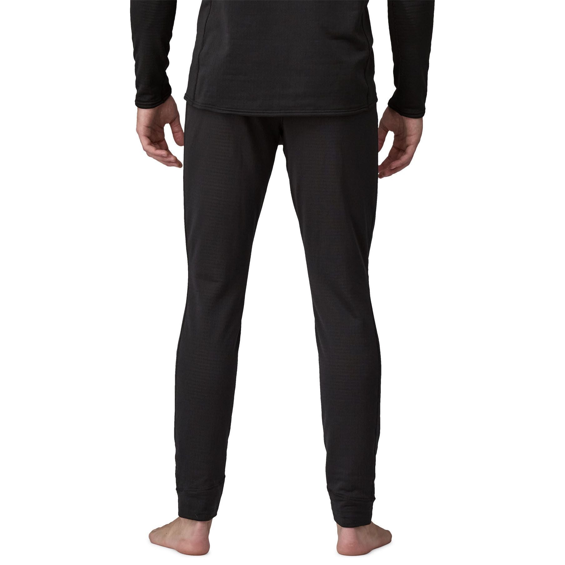 Patagonia Men's Capilene Thermal Weight Bottoms Black Image 03