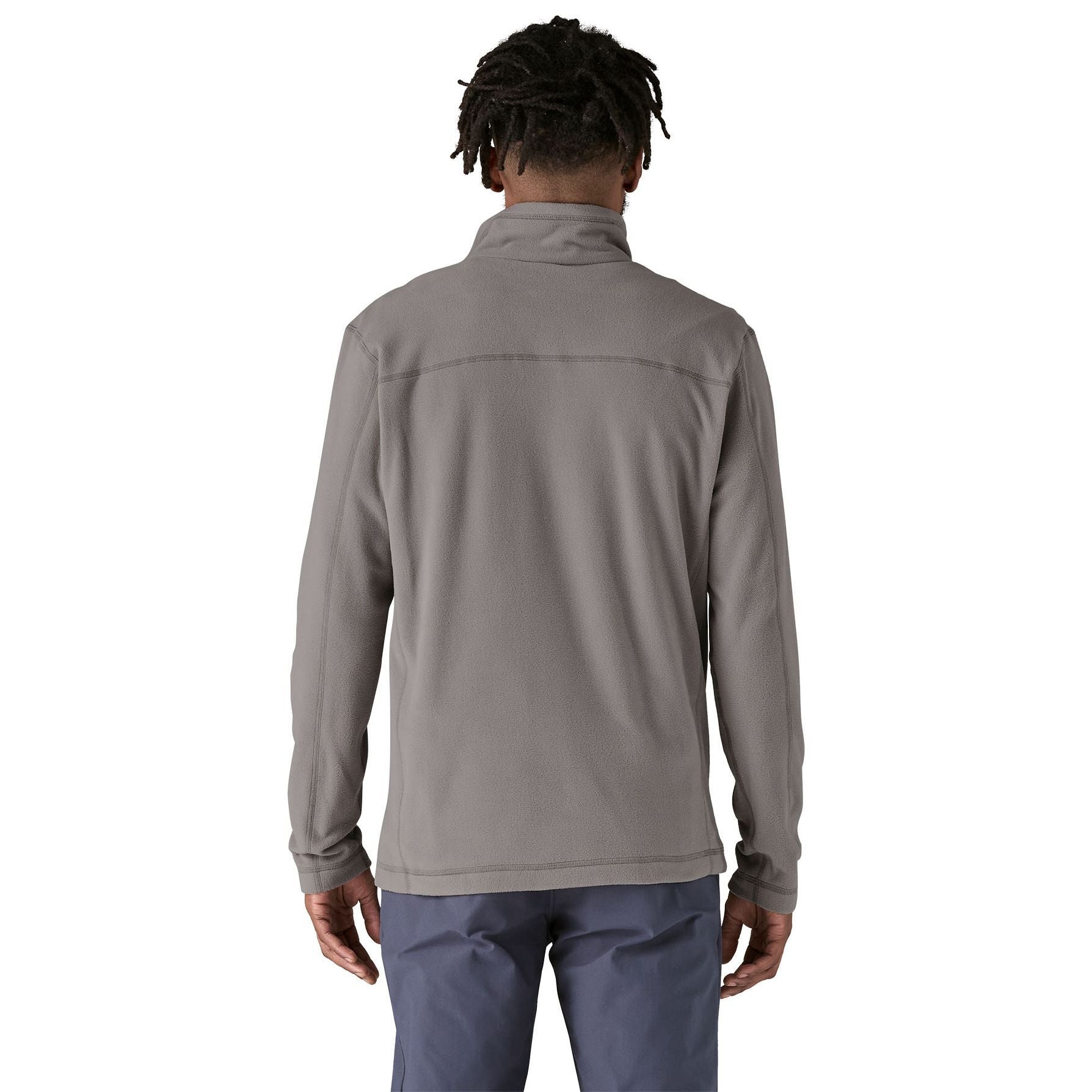 Patagonia Men's Micro D Pullover Feather Grey Image 04