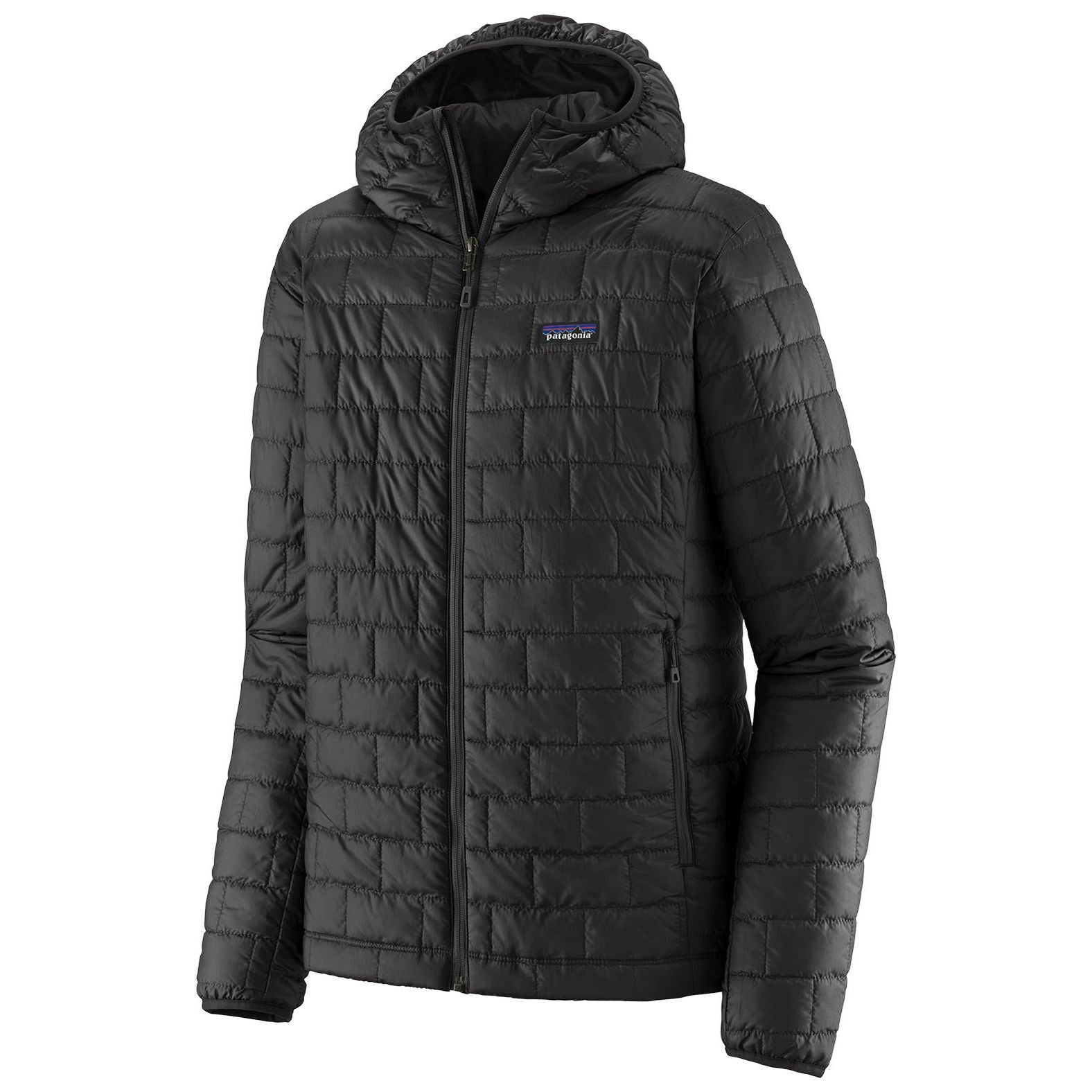 Patagonia Men's Nano Puff Hoody Black Image 01