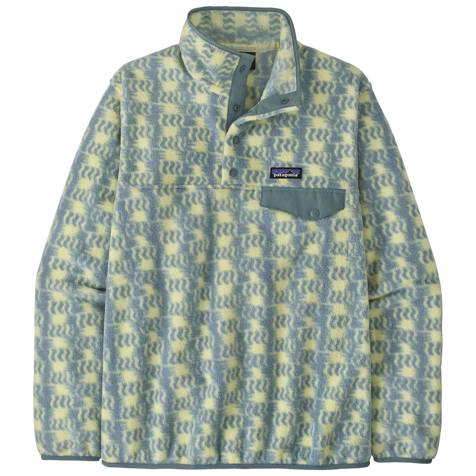 Patagonia Women's Lightweight Synch Snap-T Pullover Sun Quilt: Blue Sage Image 01