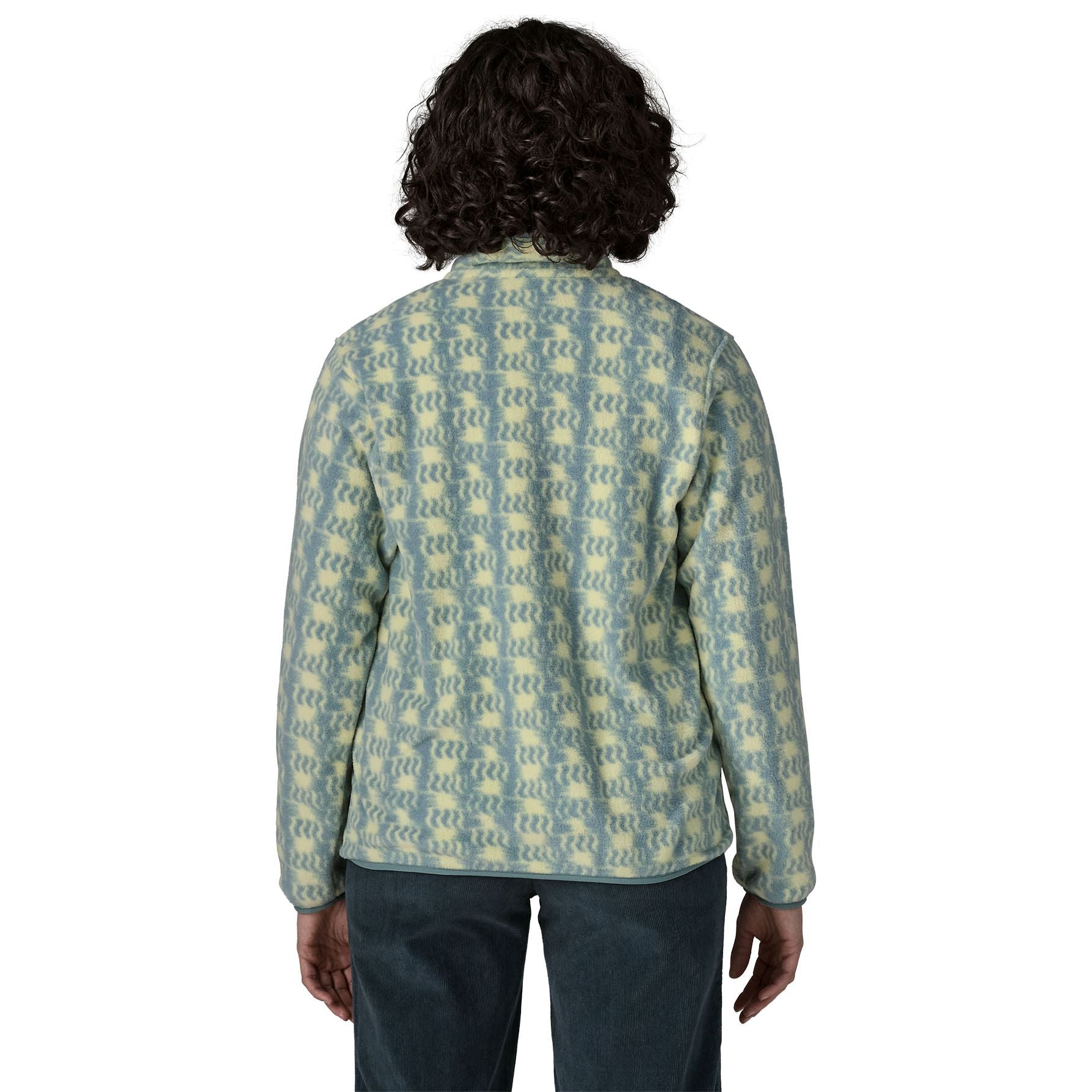 Patagonia Women's Lightweight Synch Snap-T Pullover Sun Quilt: Blue Sage Image 04