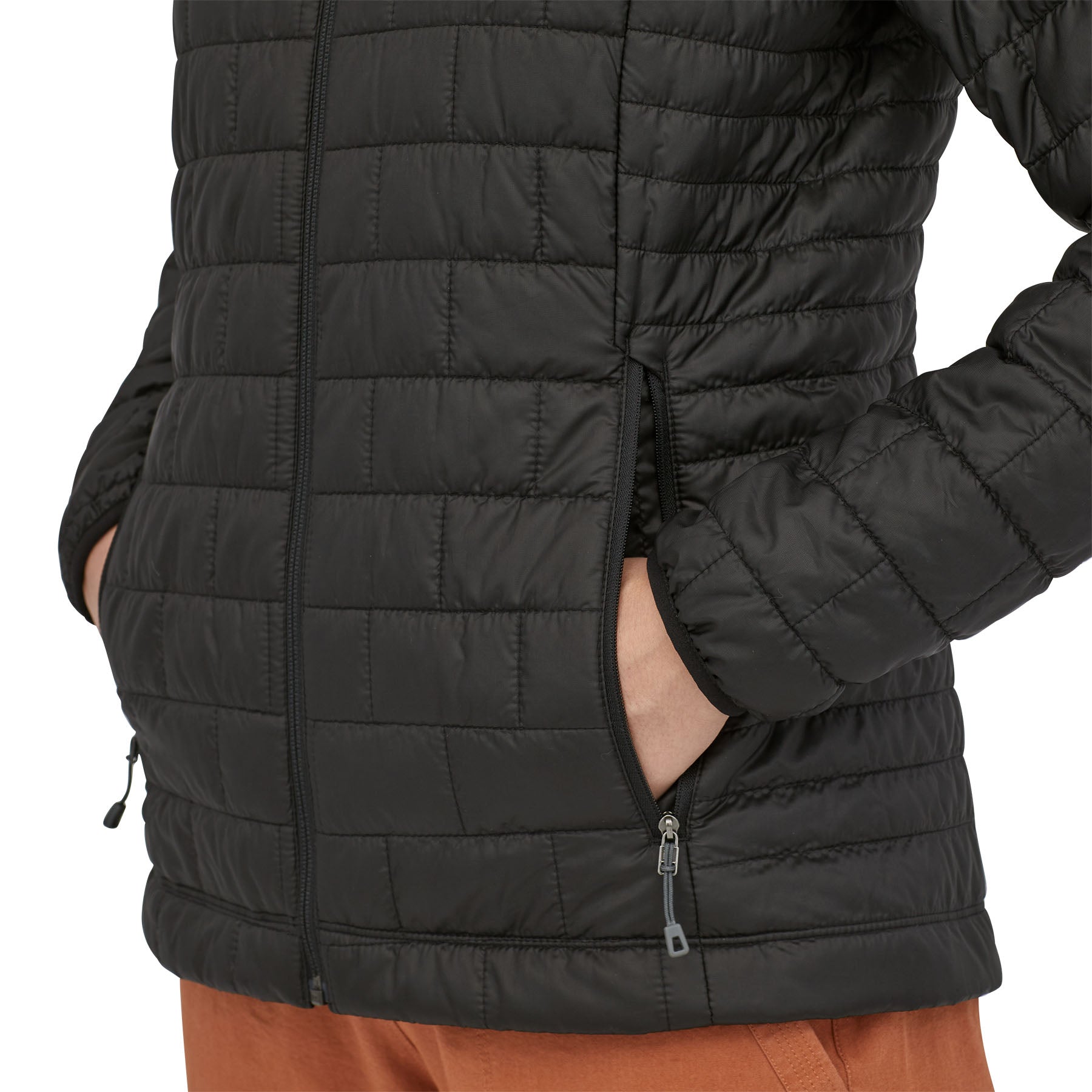 Patagonia Women's Nano Puff Hoody Black Image 07