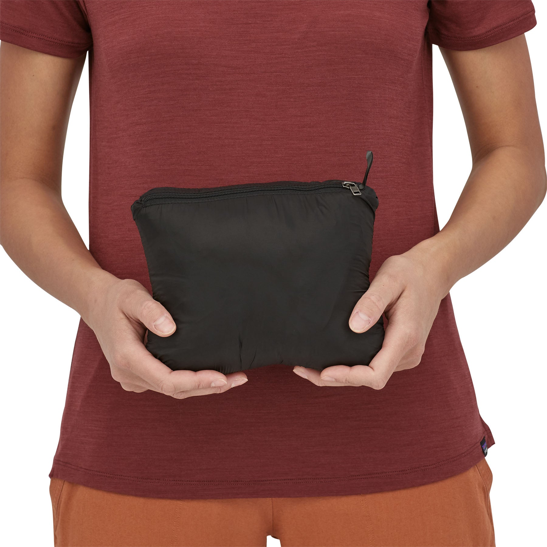 Patagonia Women's Nano Puff Hoody Black Image 09