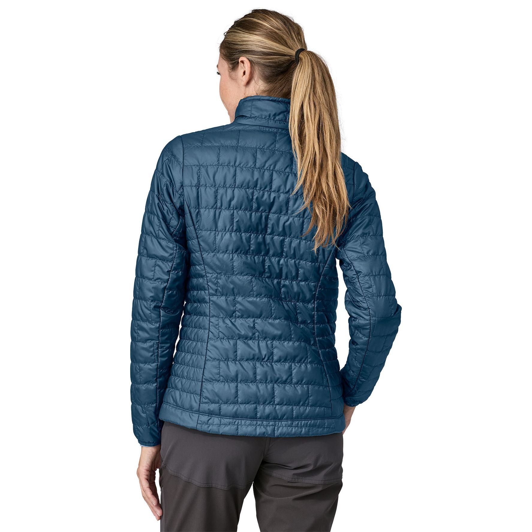 Patagonia Women's Nano Puff Jacket Lagom Blue Image 03