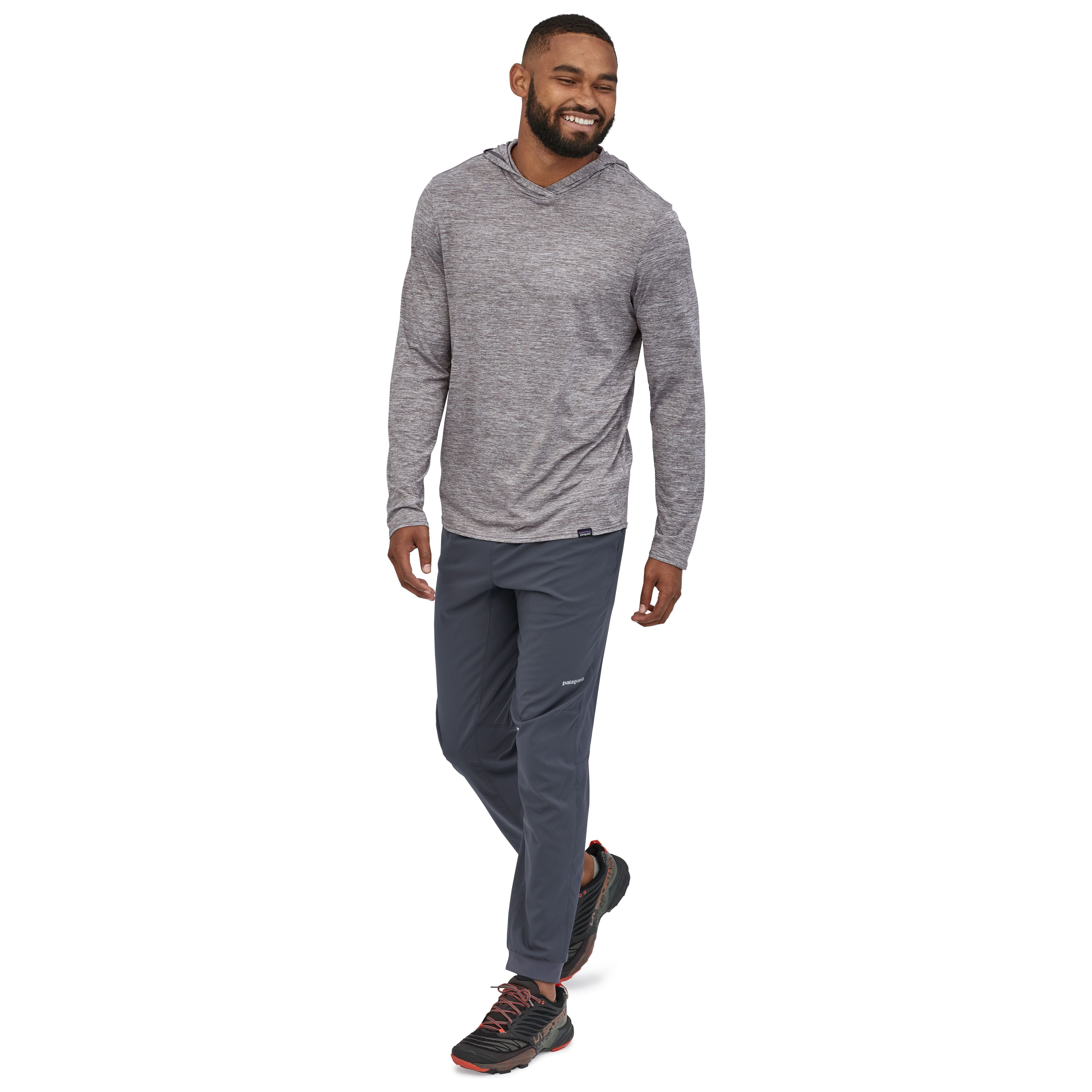Patagonia Men's Capilene Cool Daily Hoody Feather Grey Image 03