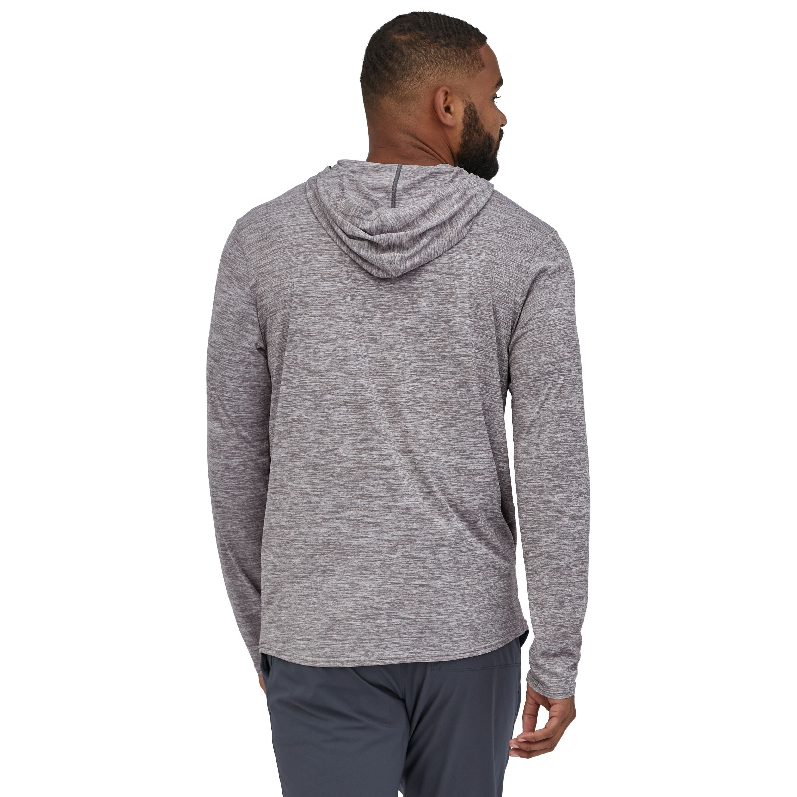 Patagonia Men's Capilene Cool Daily Hoody Feather Grey Image 05