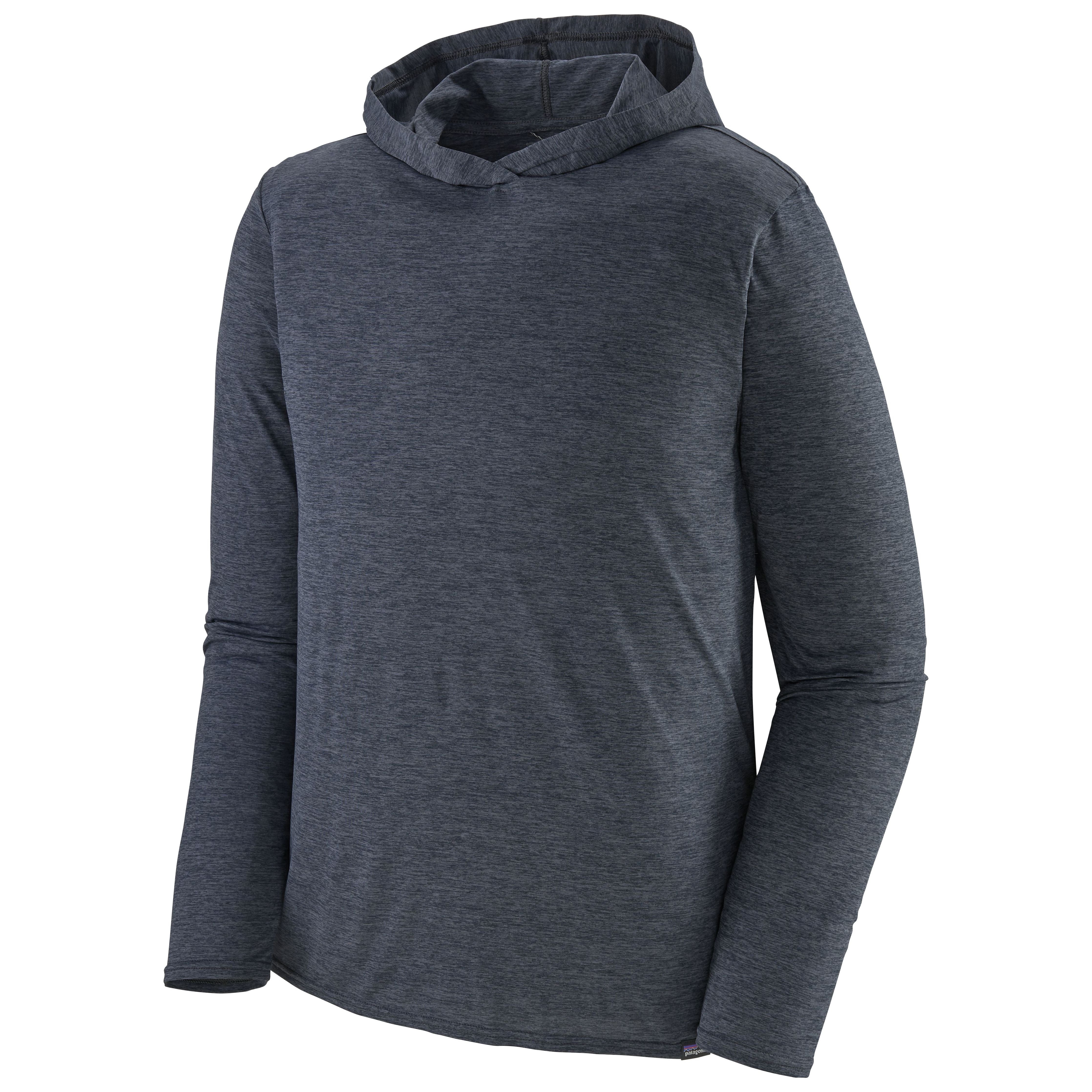 Patagonia Men's Capilene Cool Daily Hoody Smolder Blue - Light Smolder Blue X-Dye Image 01