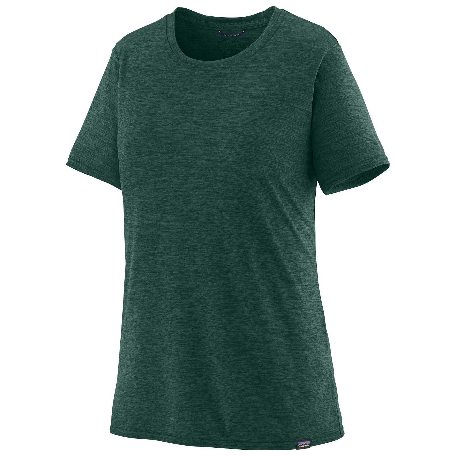 Patagonia Women's Capilene Cool Daily Shirt Cascade Green - Light Cascade Green X-Dye Image 01