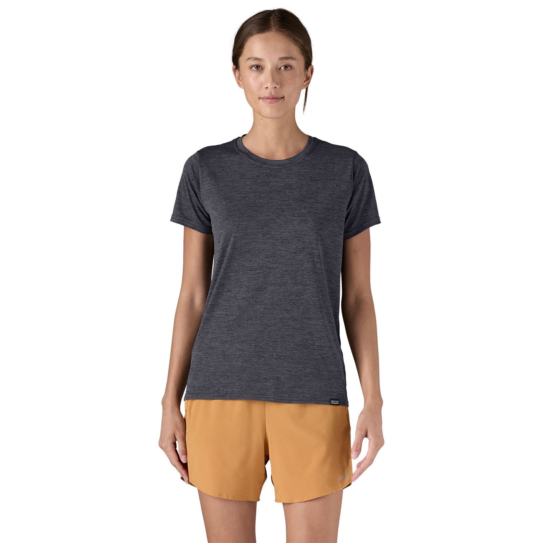 Patagonia Women's Capilene Cool Daily Shirt Smolder Blue - Light Smolder Blue X-Dye Image 02