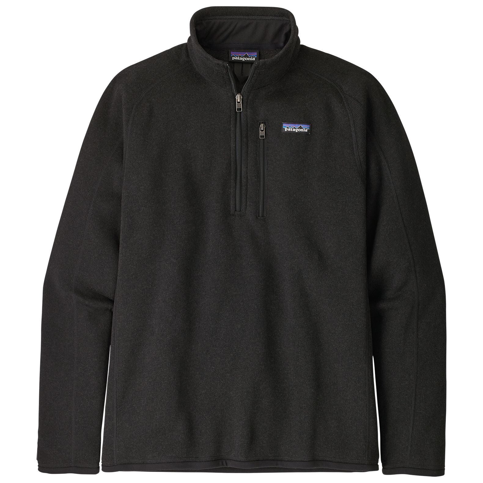 Patagonia Men's Better Sweater 1/4 Zip Black Image 01