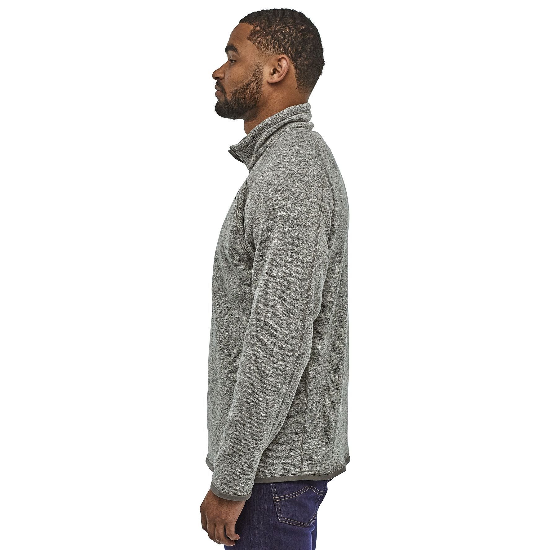 Patagonia Men's Better Sweater 1/4 Zip Stonewash Image 04