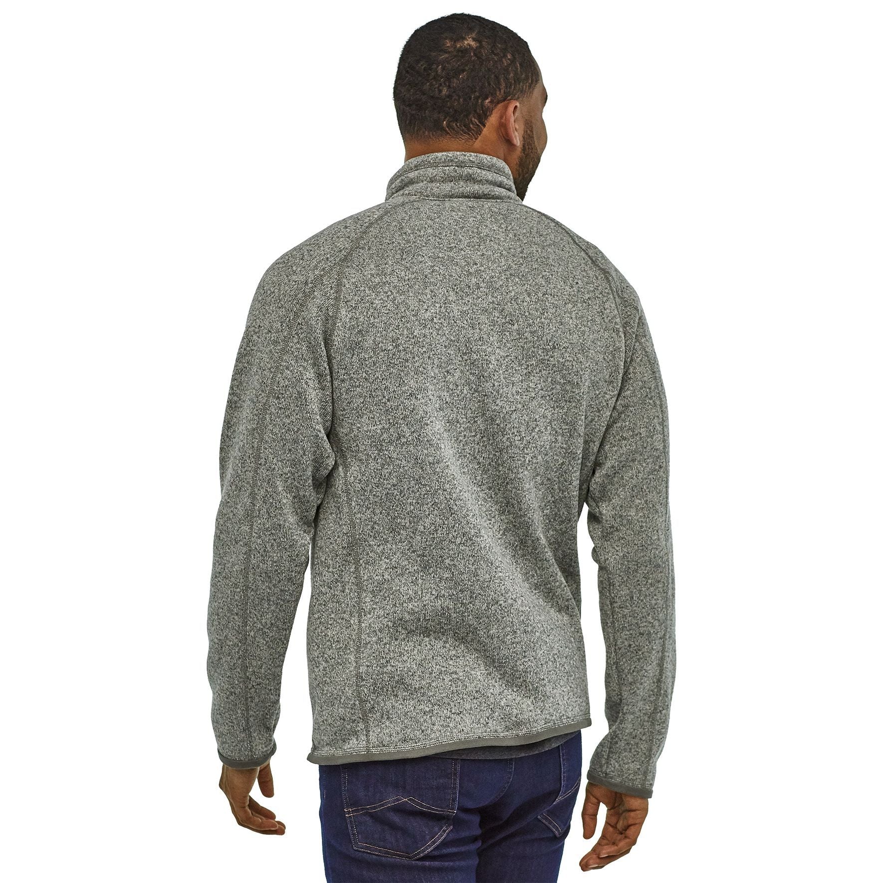 Patagonia Men's Better Sweater 1/4 Zip Stonewash Image 05