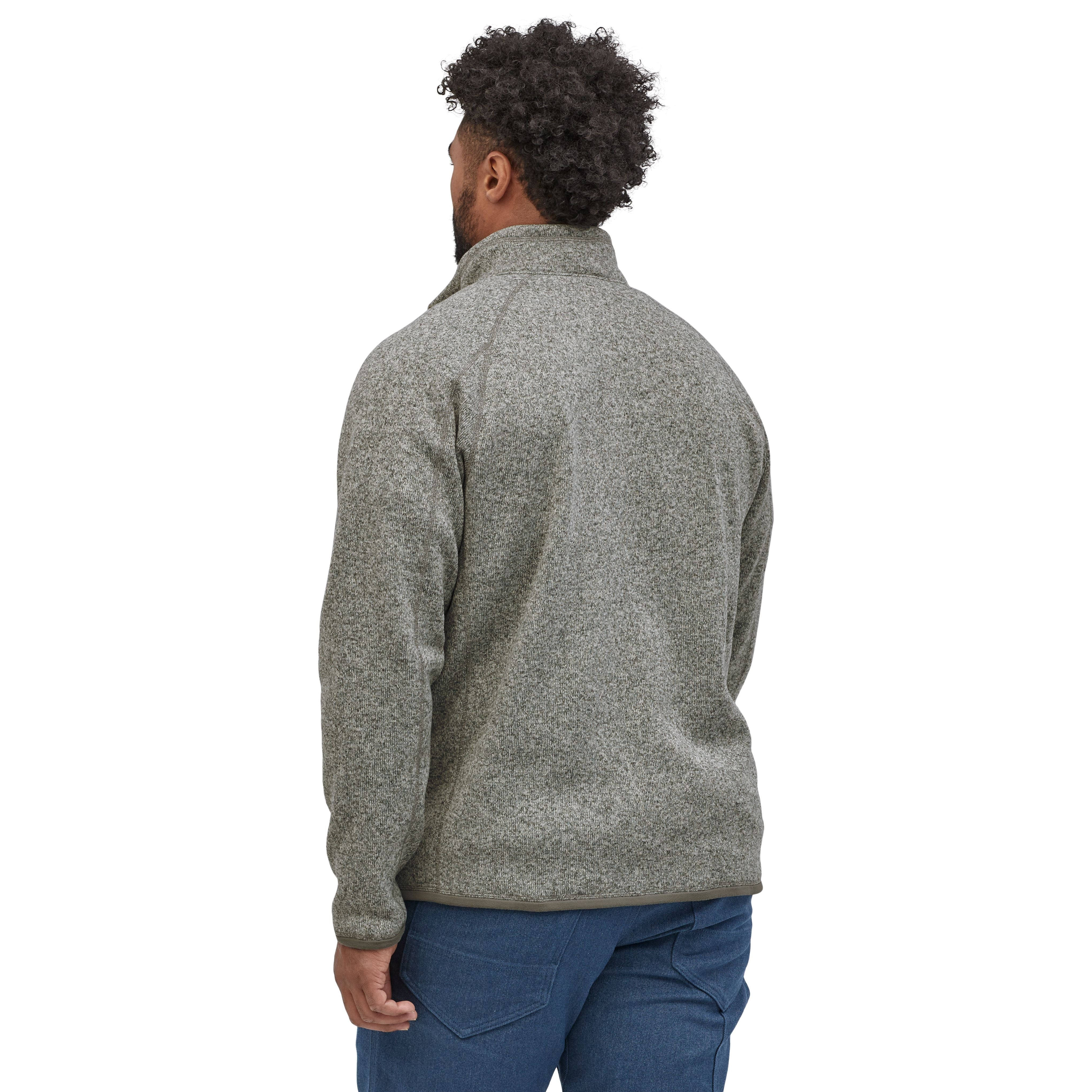 Patagonia Men's Better Sweater 1/4 Zip Stonewash Image 07
