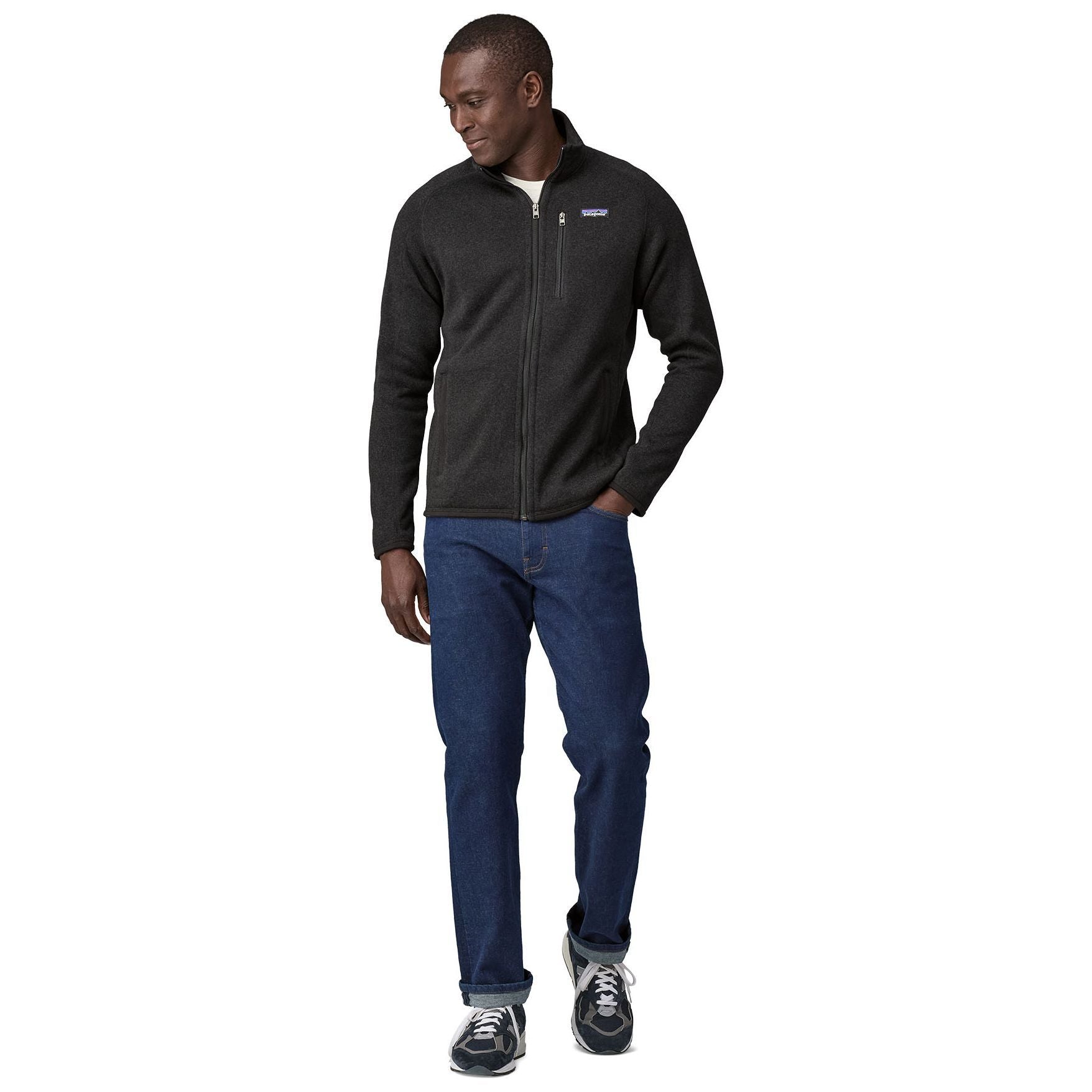 Patagonia Men's Better Sweater Jacket Black Image 03