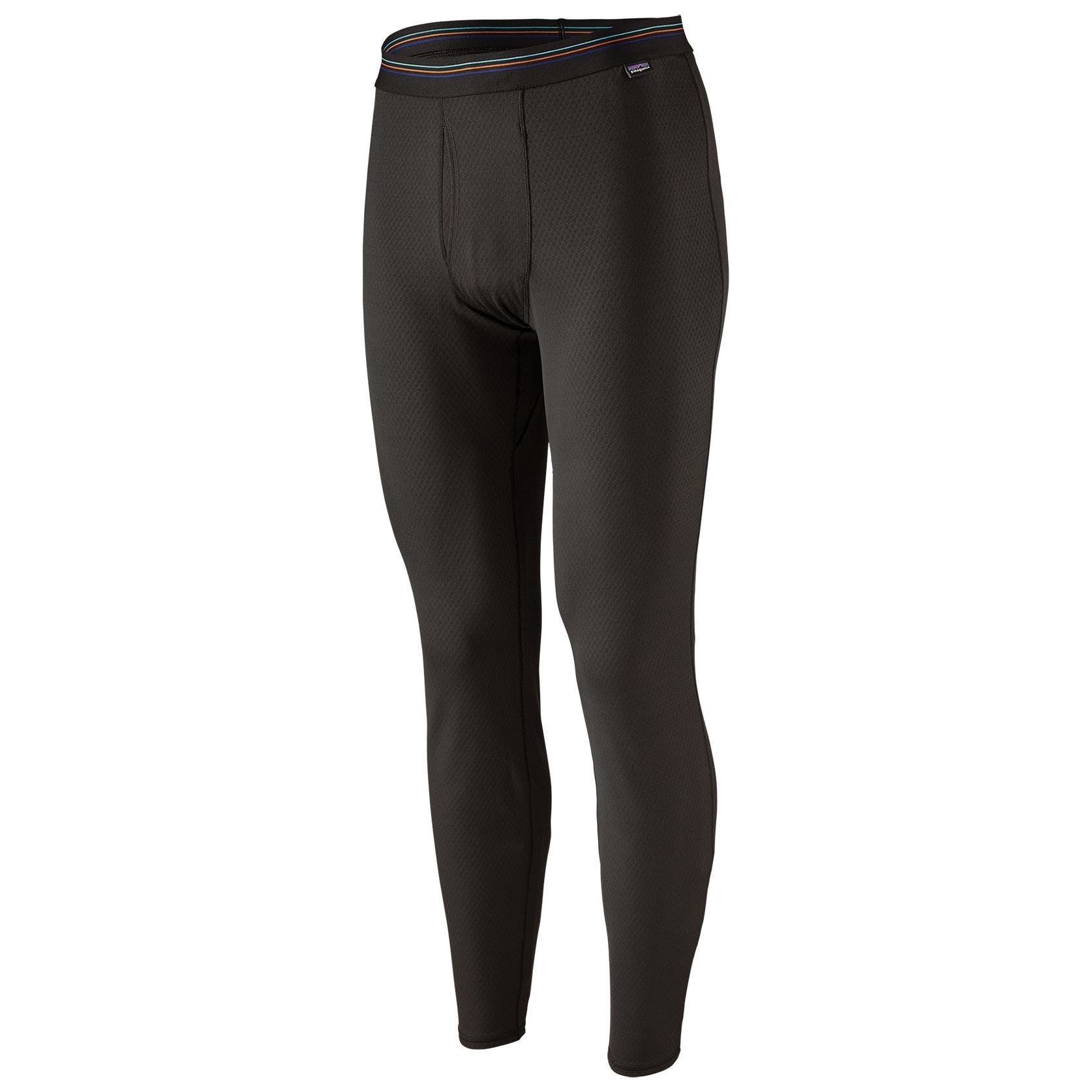 Patagonia Men's Capilene Midweight Bottoms Black Image 01
