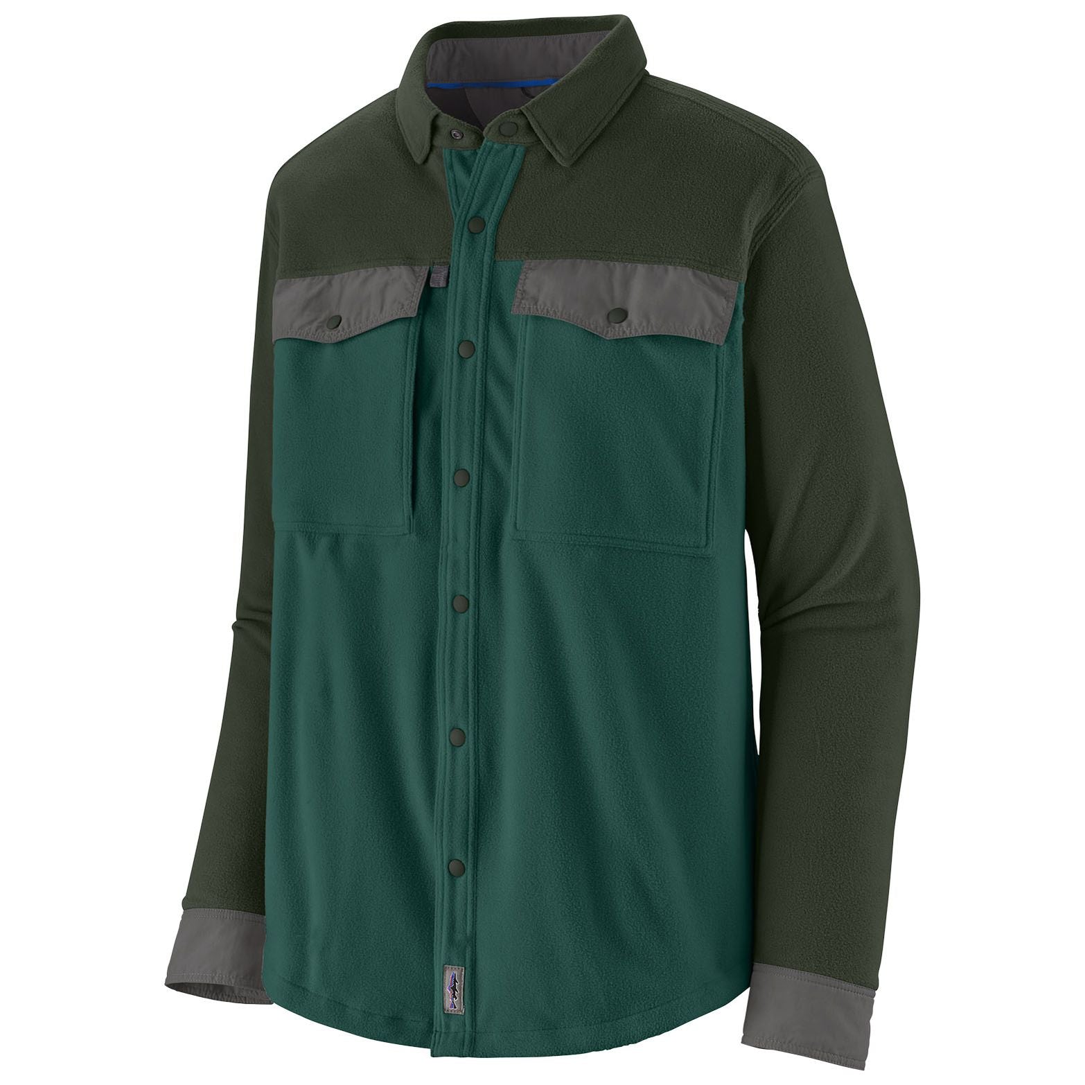 Patagonia Men's Long-Sleeved Early Rise Snap Shirt Cascade Green