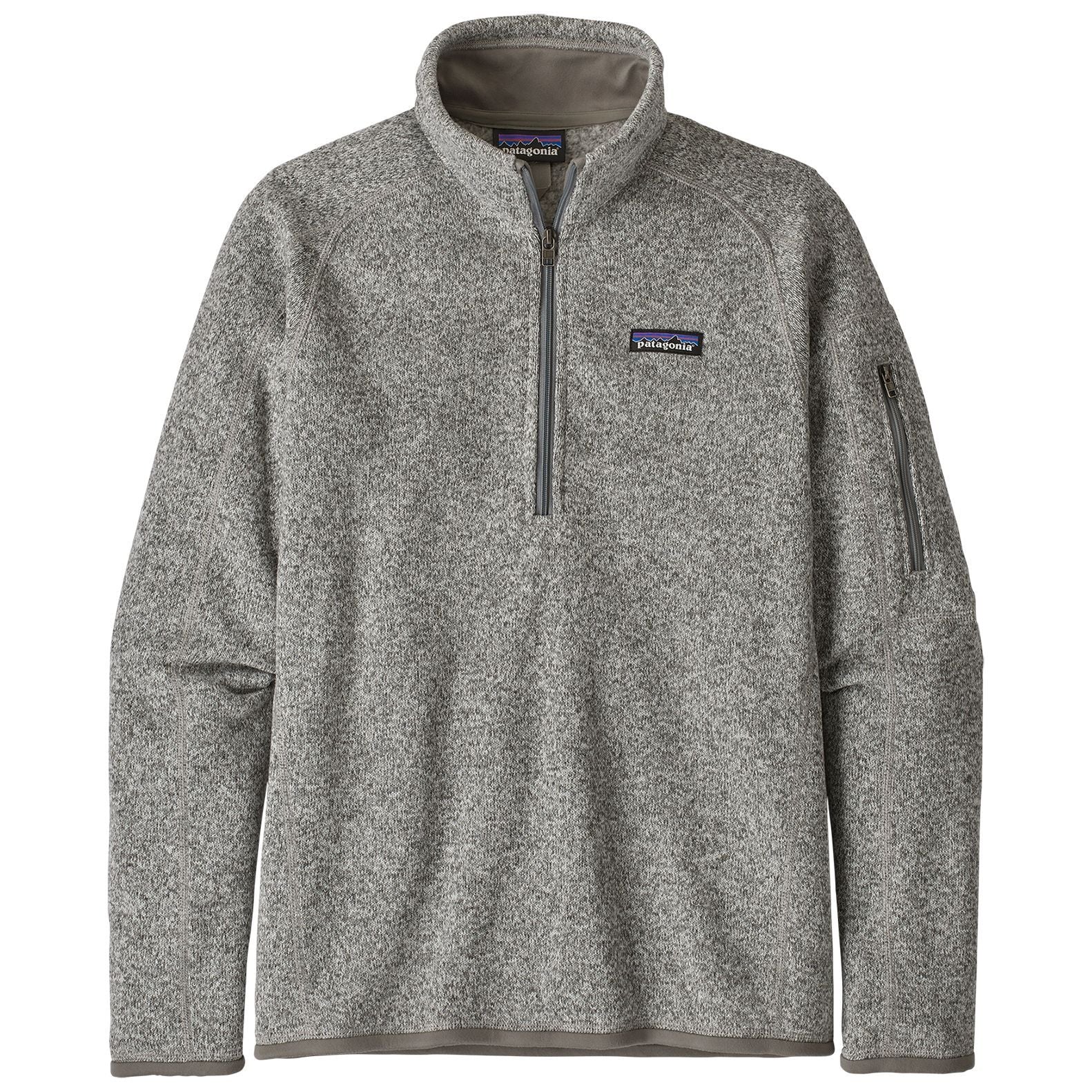 Patagonia Women's Better Sweater 1/4 Zip Birch White Image 01
