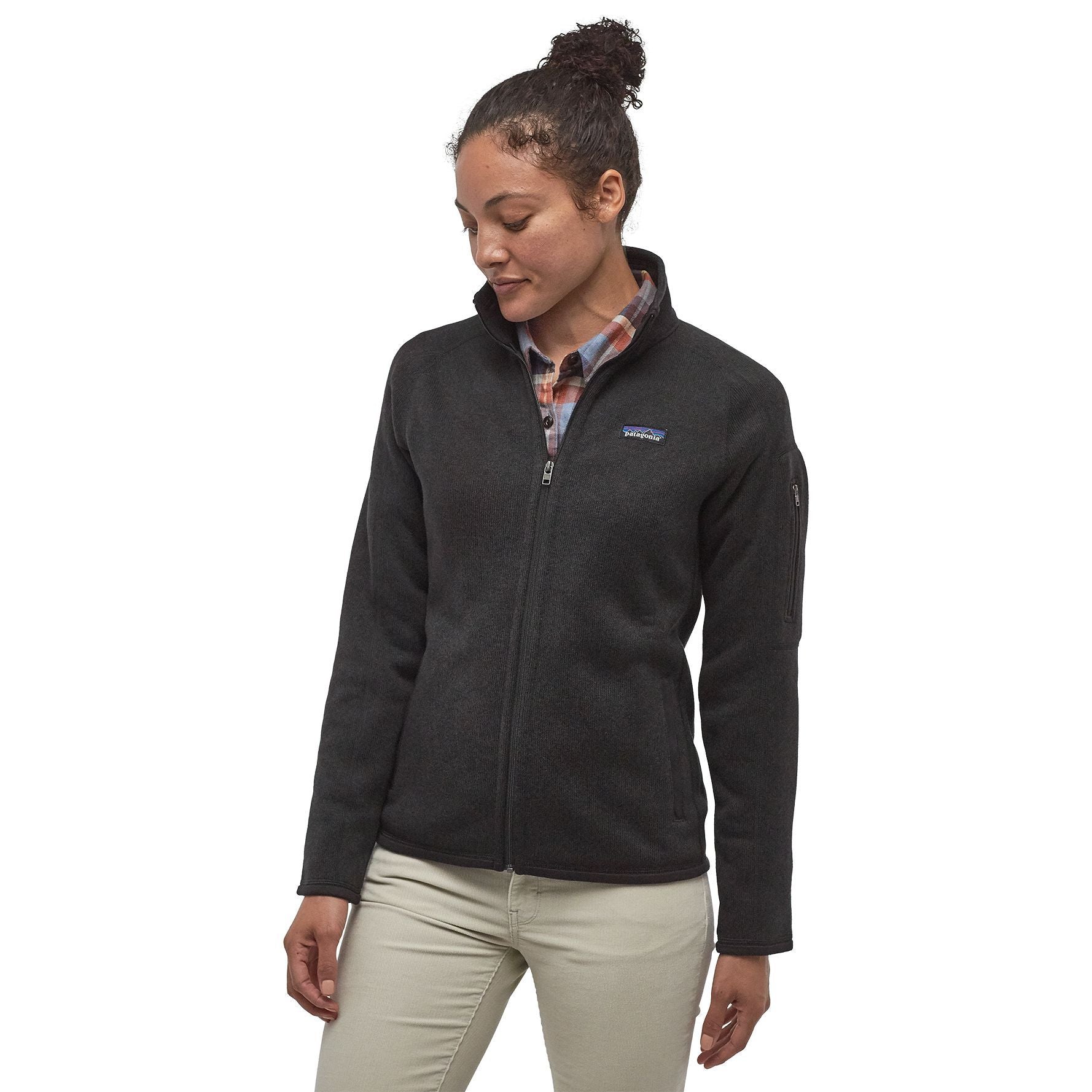 Patagonia Women's Better Sweater Jacket Black Image 02