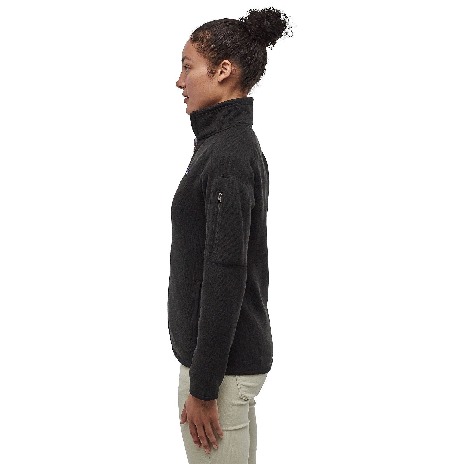 Patagonia Women's Better Sweater Jacket Black Image 03