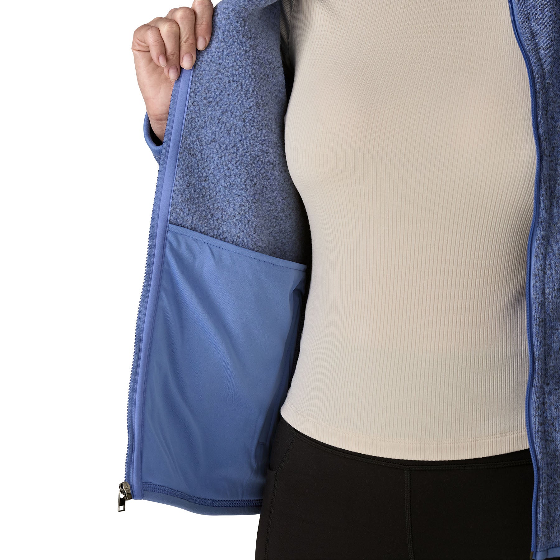 Patagonia Women's Better Sweater Jacket Diver Blue Image 08