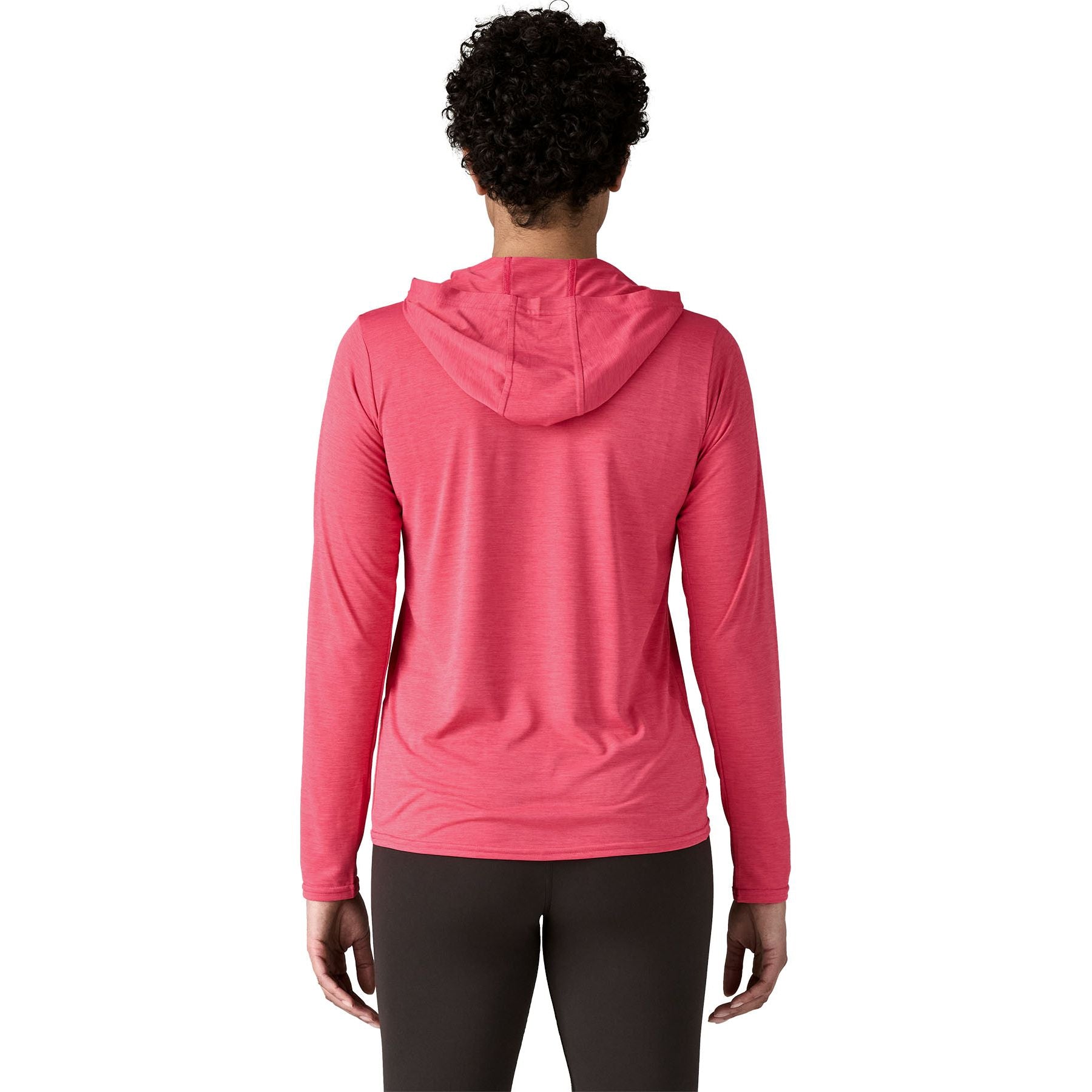 Patagonia Women's Capilene Cool Daily Hoody Luminous Pink - Light Luminous Pink X-Dye Image 03