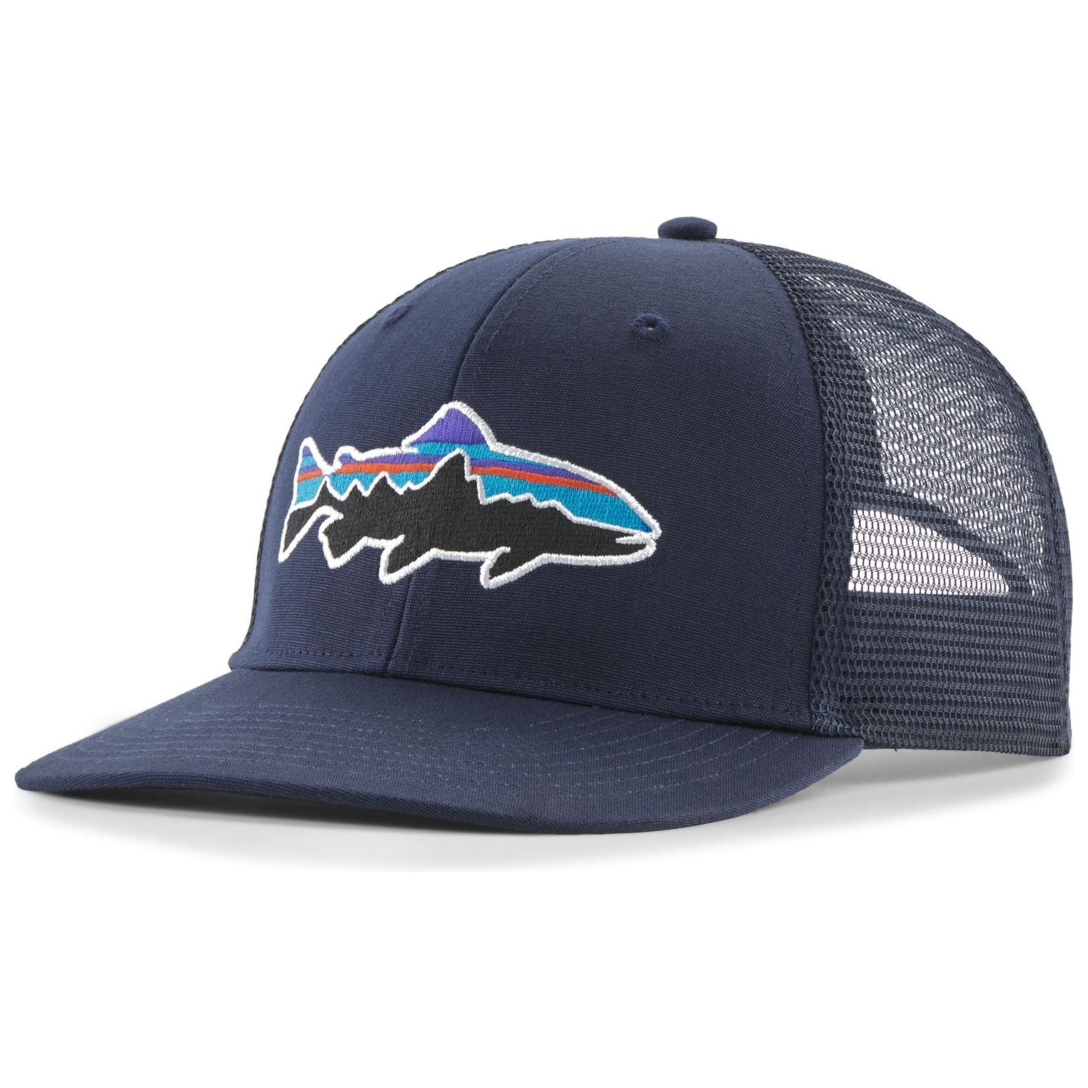 Patagonia Fitz Roy Trout Trucker Hat New Navy Image 01