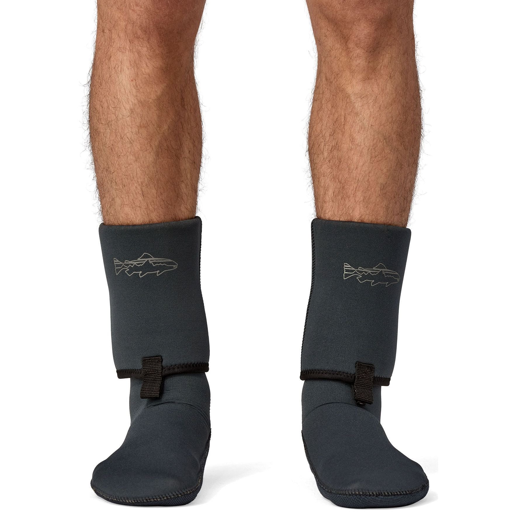 Patagonia Yulex Wading Socks with Gravel Guard Black Image 02