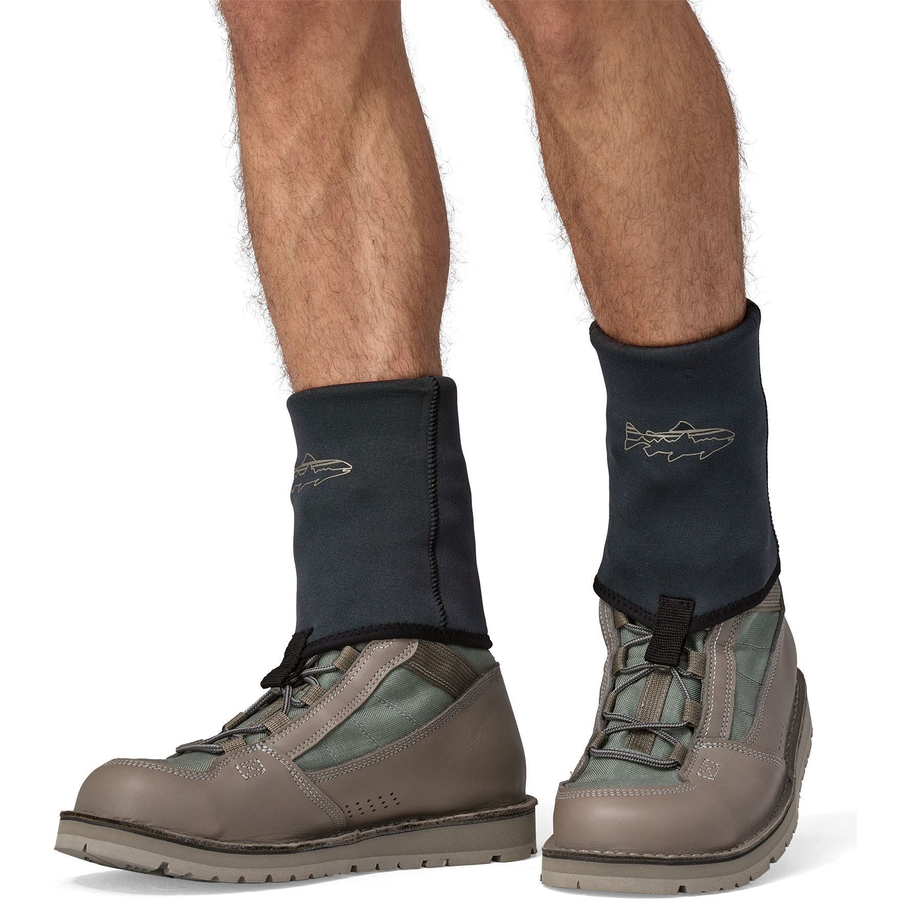 Patagonia Yulex Wading Socks with Gravel Guard Black Image 03