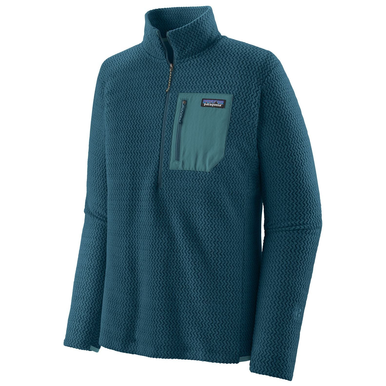 Patagonia Men's R1 Air Zip Neck Tidal Teal Image 01