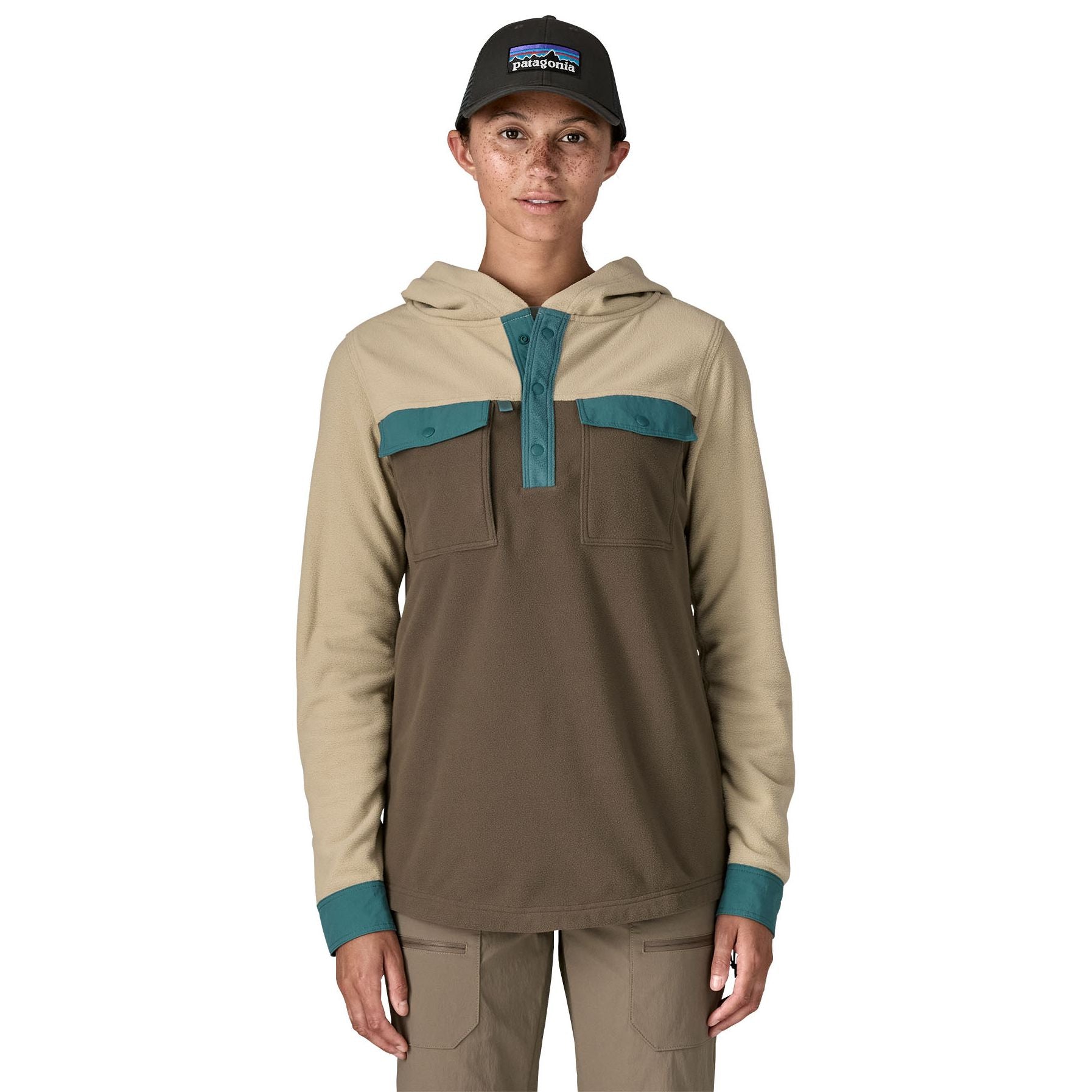 Patagonia Women's Long-Sleeved Early Rise Shirt Marlow Brown Image 02