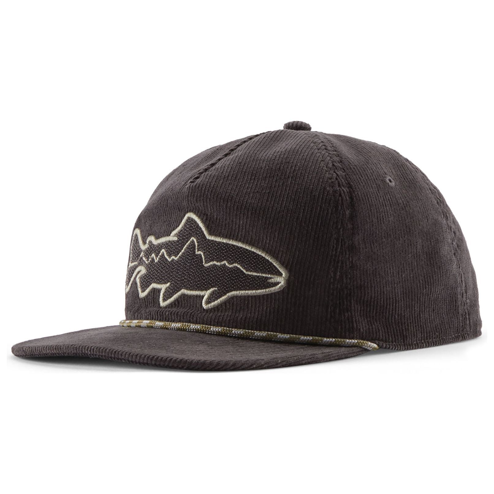 Patagonia Fly Catcher Hat Fitz Roy Trout: Ink Black Image 01