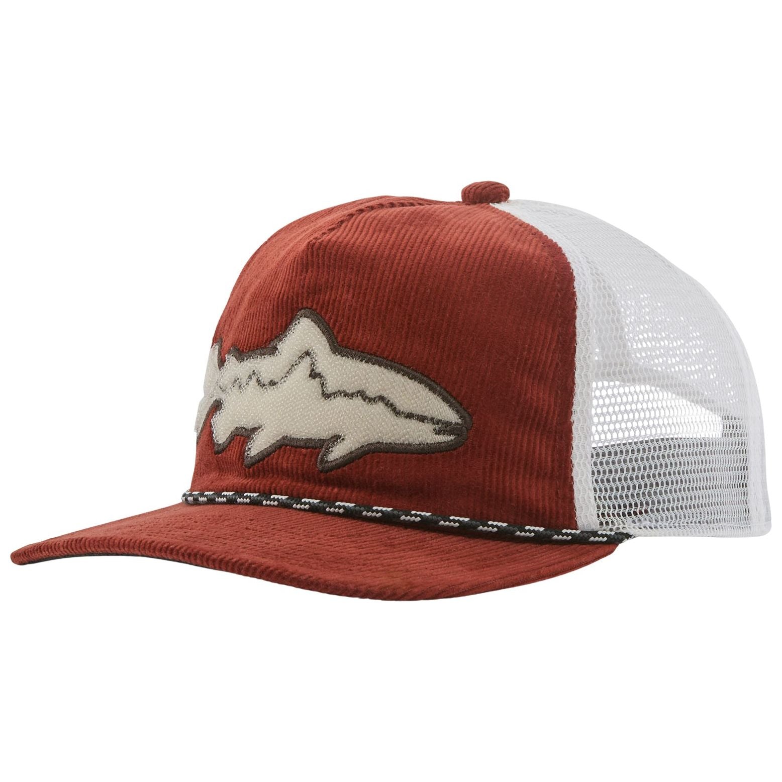 Patagonia Fly Catcher Hat Fitz Roy Trout: Rusty Red Image 01